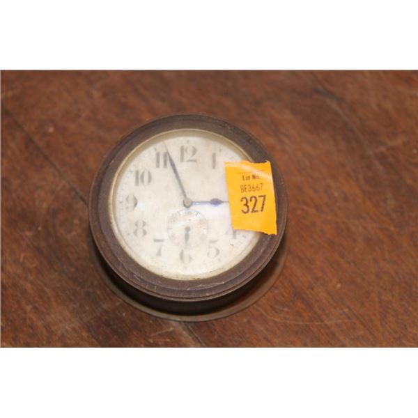 Brass Double Dial Ship's Clock