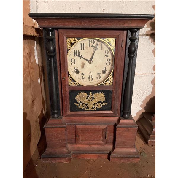 Rosewood Atkins Shelf Clock