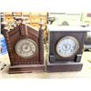 Image 1 : 2 Oak Ansonia Shelf Clocks