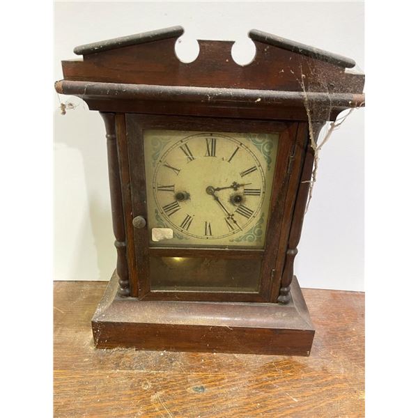 Rosewood Shelf Clock