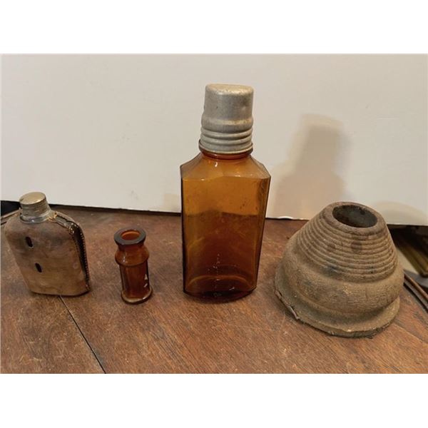 Bottles and Inkwell