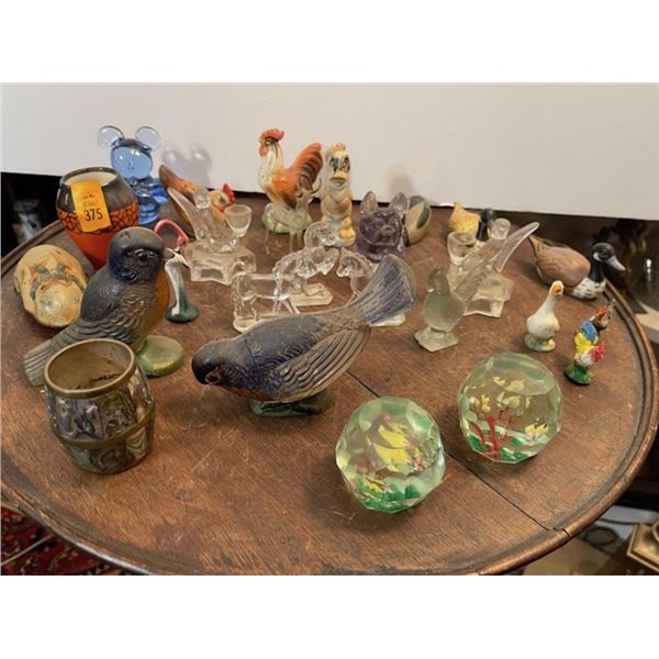 Miniature Collection, L.E. Smith Glass Figurines