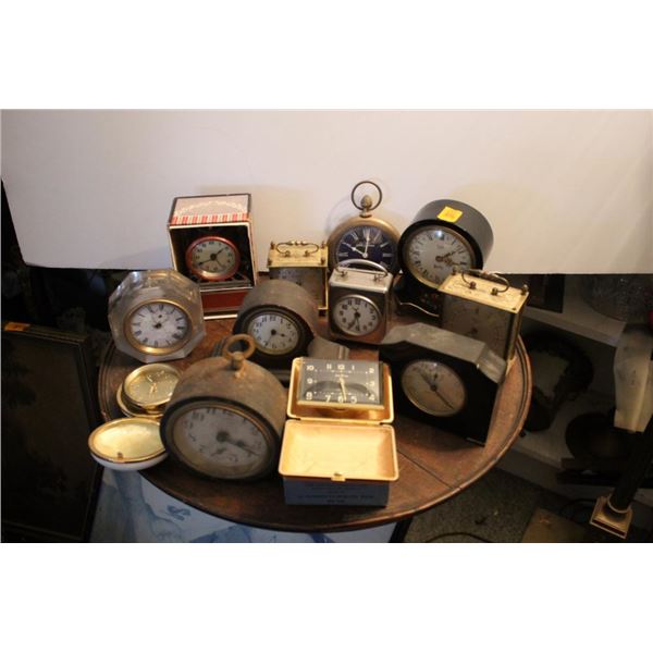 Large Clock Collection