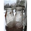 Image 2 : Glass Jars/Milk Bottles and Carrier