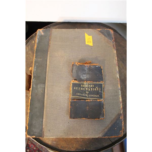 Abraham Lincoln Book with mini Memories Booklet
