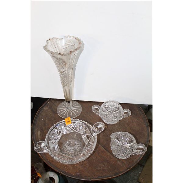 American Brilliant Cut Glass