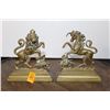 Image 1 : Brass Unicorn/Lion Bookends