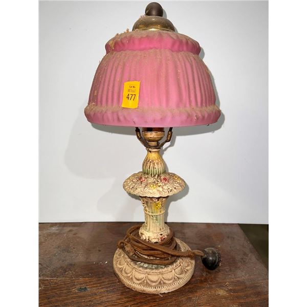 Pink Boudoir Lamp