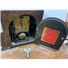 Image 3 : Art Deco Style Oak Clock