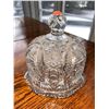 Image 4 : Cut Glass Butter Dish with Cover, Bowls