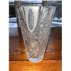 Image 4 : Cut Glass Flower Center and Vase