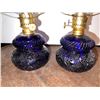 Image 3 : Cobalt Blue Oil Lamps