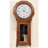 Image 1 : Seth Thomas Oak No. 3 Regulator Railroad Clock