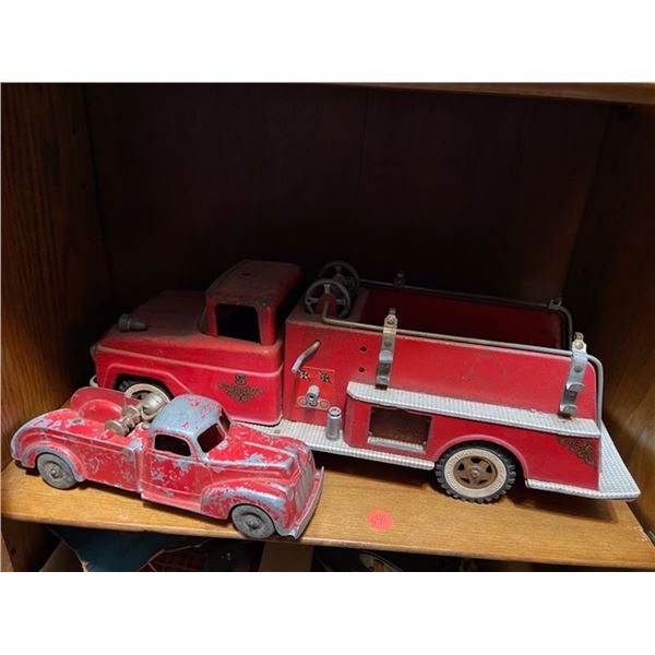 Pressed-steel Fire Truck