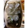 Image 2 : Depression Glass and Glass Stopper Discovery Lot