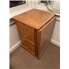 Image 2 : Oak File Cabinet / Desk
