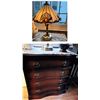 Image 1 : Butler's Chest and Panel Lamp