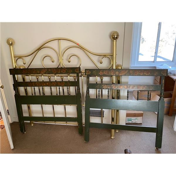 Brass and Hitchcock Beds