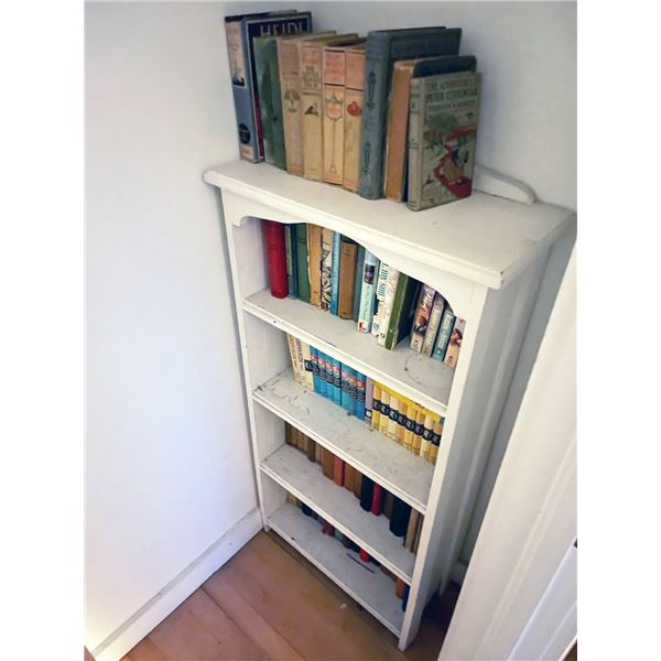Books and Bookcase