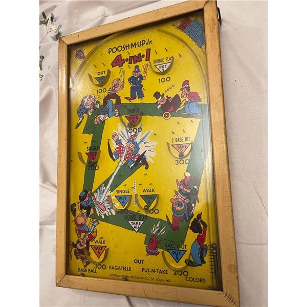Vintage Handheld Pinball Game
