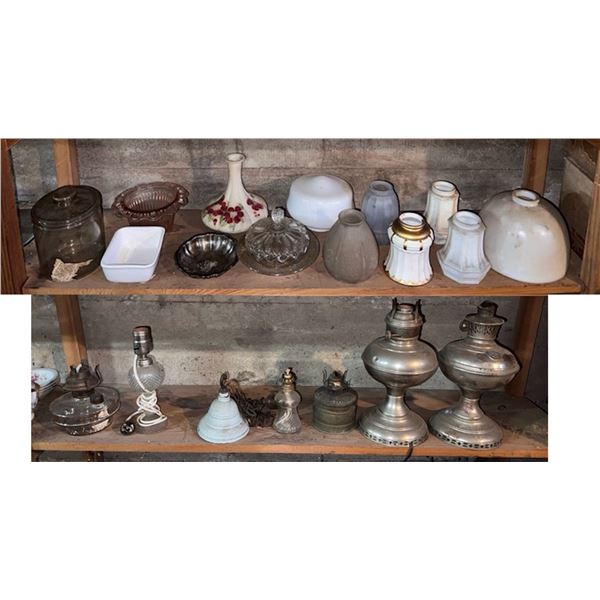 Oil Lamps, Globes