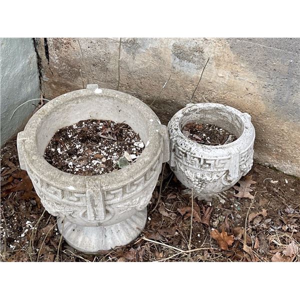 Cement Garden Planters