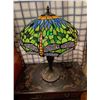 Image 1 : Tiffany Style Leaded Lamp