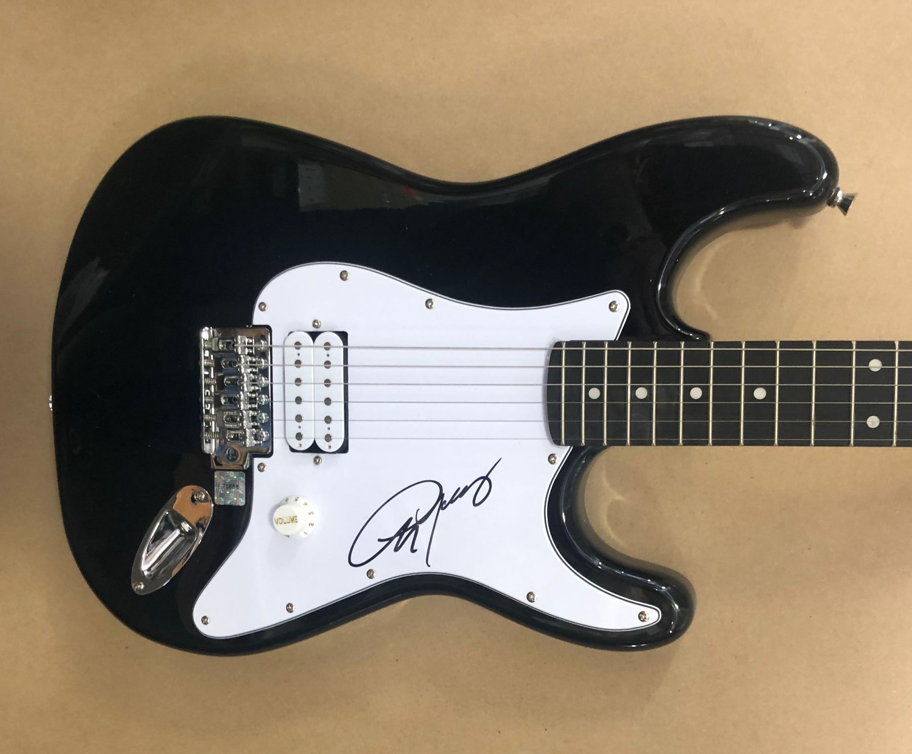 Signed AC/DC Angus Young Guitar