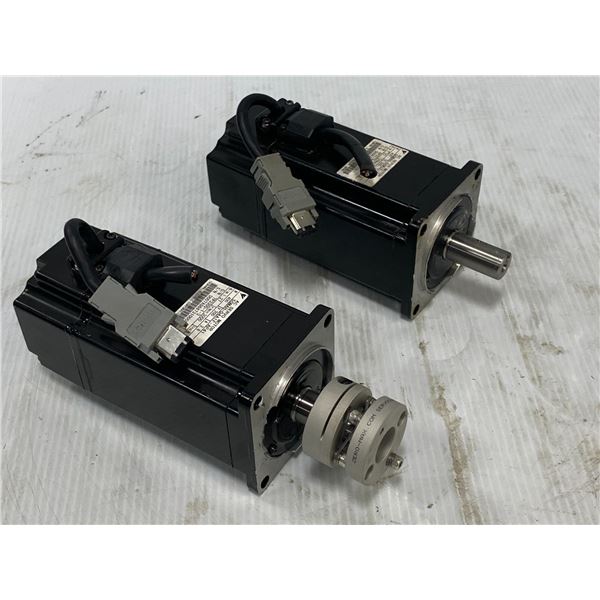 (2) Yaskawa # SGMAH-04A1F-AP41 AC Servo Motors