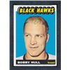 Image 1 : Blackhawks Bobby Hull #9, (1965-66) Card # 59, printed by Topps graded KSA: ENM-6.