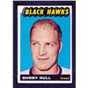 Image 1 : Blackhawks Bobby Hull #9, (1965-66) Card # 59, printed by Topps graded KSA: VG-3.