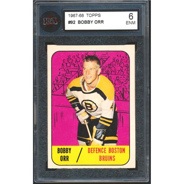 Topps Bobby Orr #4 (1967-68) KSA rank: 6 ENM.