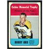Image 1 : Bruins Bobby Orr #4, (1967-68) Card #118, printed by Topps graded KSA: VGE-4.