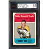 Image 1 : Topps Bobby Orr Calder Memorial Trophy Rookie of the Year (1967-68) #118, KSA Rating: 6.5 ENM+.