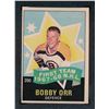 Image 1 : Bruins Bobby Orr #4, (1968-69) Card #200, printed by O-Pee-Chee graded KSA: EX-5.