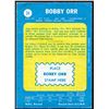 Image 2 : Topps card from Bobby Orr #4 (1969-70) card #24.