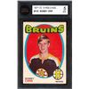 Image 2 : Bruins Bobby Orr #4 (1971-72) Card # 100, printed by O-Pee-Chee graded KSA: EX-5.
