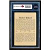 Image 3 : Canadiens Maurice Richard #9, (1958-59) Card # 38, printed by Parkhurst graded KSA: VGE-4.