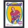 Image 1 : Canadiens Guy Lafleur #10, Rookie Card (1971-72) Card #148 O-Pee-Chee graduate KSA: ENM-6