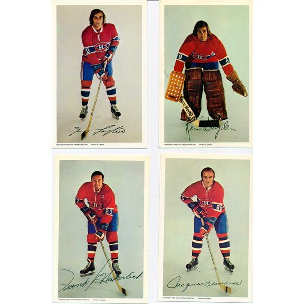 Pro Star Promotion photo of the Canadians (1974-75)