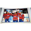 Image 1 : Placemats printed by McDonald's with the Canadiens' star players.