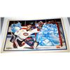 Image 3 : Placemats printed by McDonald's with the Canadiens' star players.