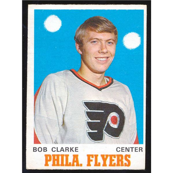 O-Pee-Chee card from Bobby Clarke #16 (1970-71) card #195.
