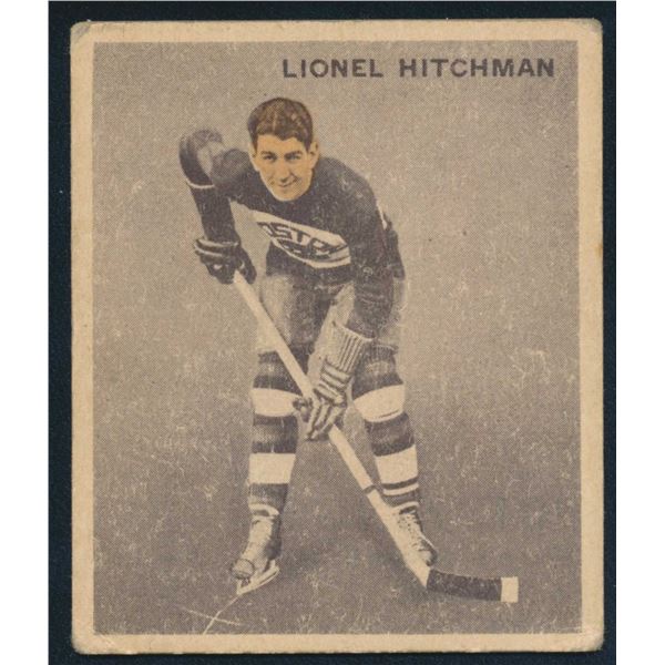 Ice Kings card from Lionel Hitchman (1933-34) Card #34.
