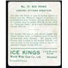 Image 2 : Ice Kings rookie card Sid Howe (1933-34) , card #72.