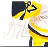 Image 5 : Two pictures of Sidney Crosby in action and with the autographed Stanley Cup and authenticated.