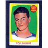 Image 1 : New-York Rangers Rod Gilbert #7, (1961-62) Rookie Card # 62 printed by Topps KSA: ENM-6.