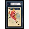 Image 2 : Red Wings Gordie Howe #9, (1953-54) Card #50, printed by Parkhust graded KSA: VGE-4.