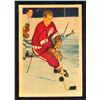 Image 1 : Red Wings Gordie Howe #9, (1953-54) Card #50, printed by Parkhust graded KSA: G-2.