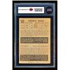 Image 3 : Red Wings Gordie Howe #9, (1953-54) Card #50, printed by Parkhust graded KSA: G-2.